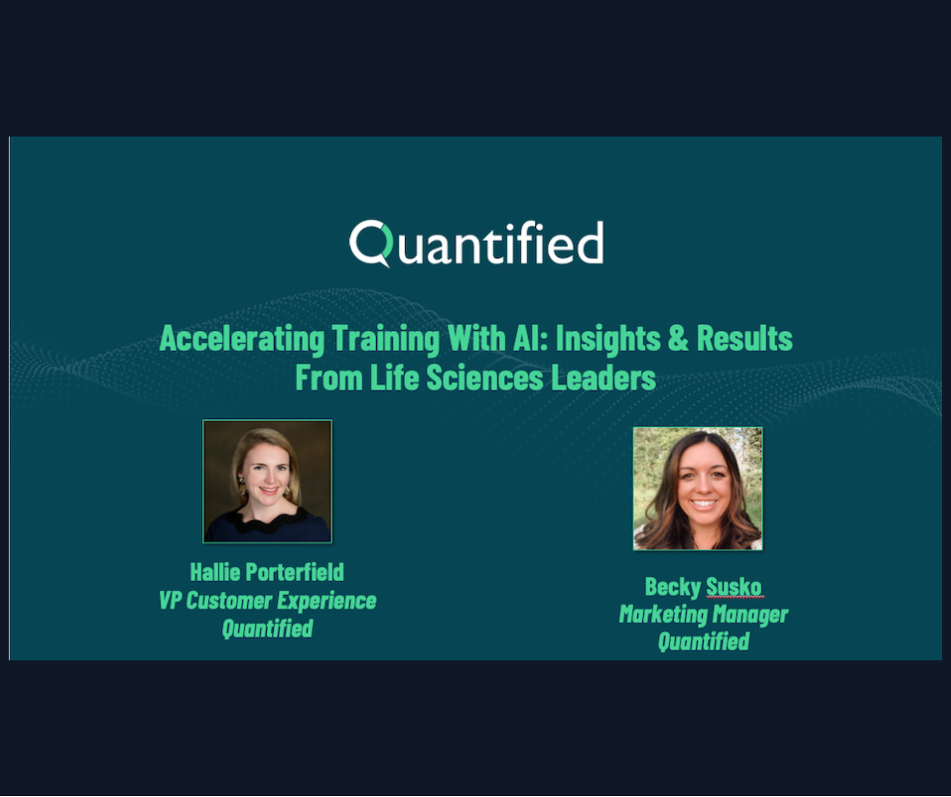 Accelerating Training with AI - Insights and Results- Qauntified