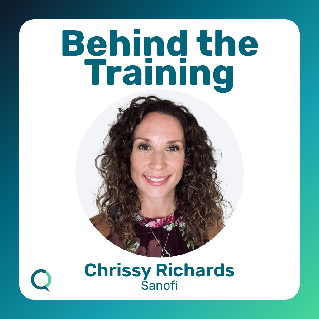 Behind the Training, Episode 2: Sanofi’s Chrissy Richards