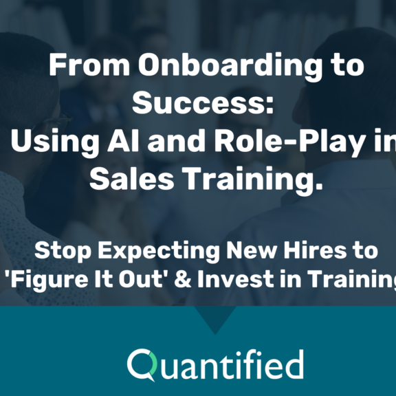 From Onboarding to Success: Using AI and Role-Play in Sales Training Stop Expecting New Hires to 'Figure It Out' – Invest in Training