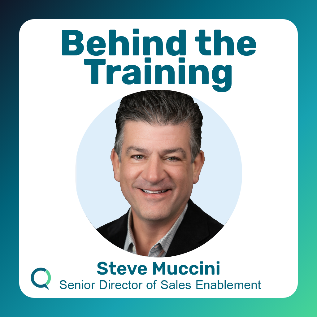 Steve Muccini_Behind the Training